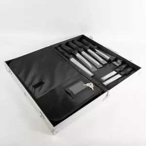 Coffret a couteaux 11 pcs rempli Magnetique - pour les bouchers