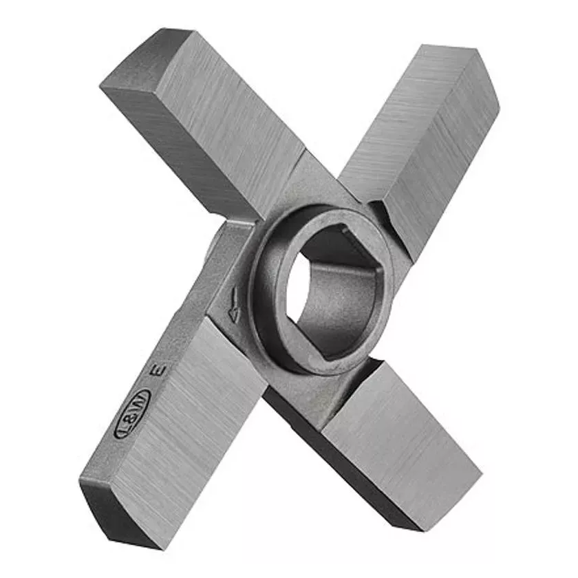 L&W couteau B double avec axe acier