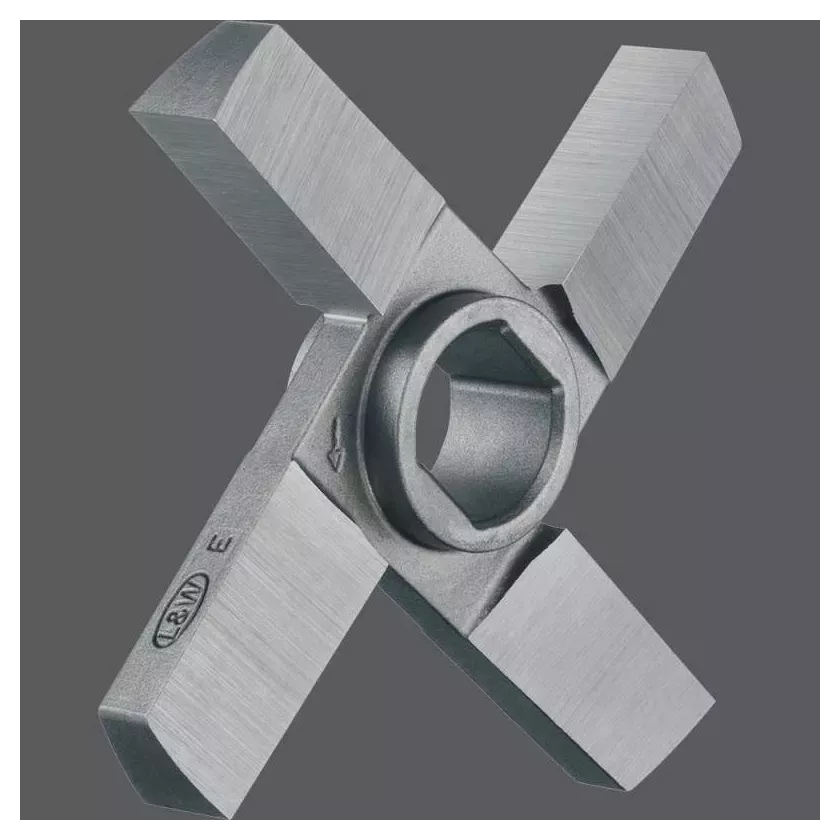L&W couteau R70 double avec axe inox