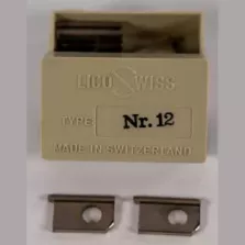Lames de rechange Lico type 12 boite 9 pieces