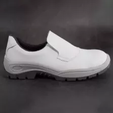 Soulier mocassin 36 PPO blanc