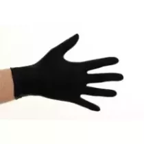 Gants jetables nitrile noir large PrimesLab