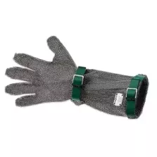 Gant protection Euroflex 5 doigts poignet 15cm vert XS