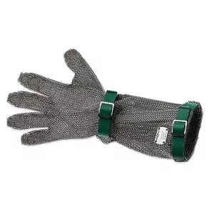 Gant protection Euroflex 5 doigts poignet 15cm vert XS