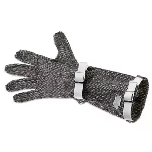 Gant protection Euroflex 5 doigts poignet 15cm blanc S
