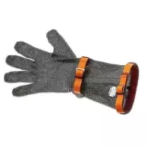 Gant protection Euroflex 5 doigts poignet 15cm orange XL