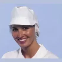 Casquette femme gaze et resille blanche reference 254
