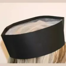 Bonnet boucher papier noire
