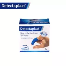 Pansement autoadhesif bleu 6cm x 4,5m