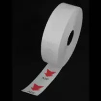 Tickets d'appel perfo blanc-rouge rouleau 2000 pieces