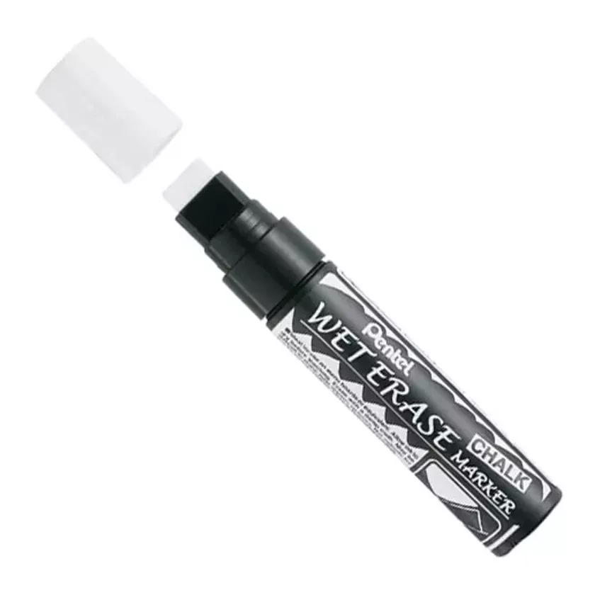Feutre-craie 16mm blanc Pentel