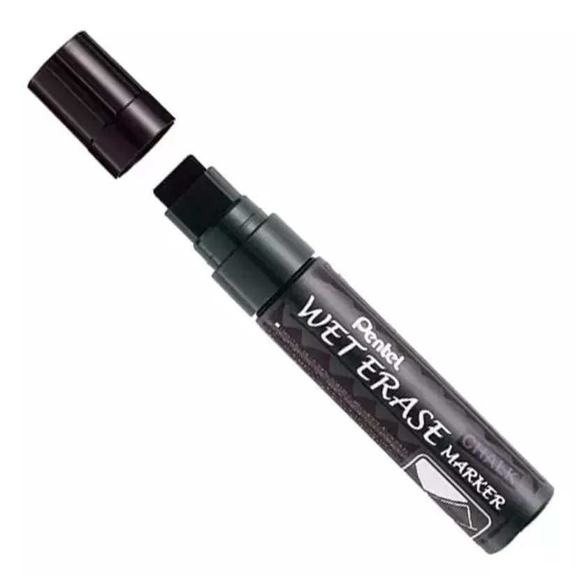Feutre-craie 4mm noir Pentel