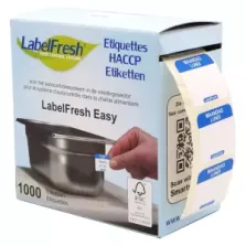 Autocollant lundi 30x25mm Labelfresh Easy