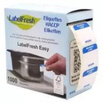 Autocollant lundi 30x25mm Labelfresh Easy