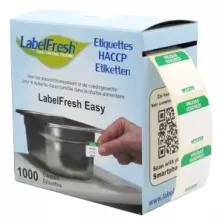 Autocollant vendredi 30x25mm Labelfresh Easy