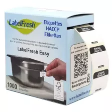 Autocollant dimanche 30x25mm Labelfresh Easy