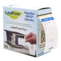 Autocollant lundi 70x45mm Labelfresh Pro