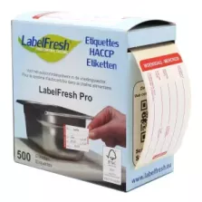 Autocollant mercredi 70x45mm Labelfresh Pro