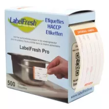 Autocollant samedi 70x45mm Labelfresh Pro