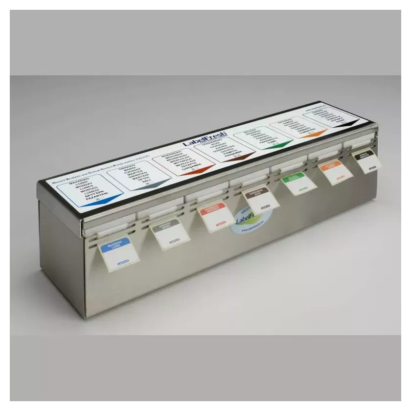 Labelfresh starterkit inox NL-FR 7x1000 autocollants Easy 30x25mm