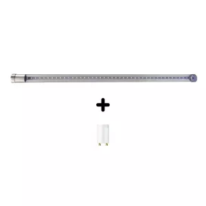 Tube LED 9W plus starter AGR80 AGR18 anti-eclat