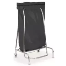 Support sac poubelle 110L 520x190x955mm fermeture a pincement