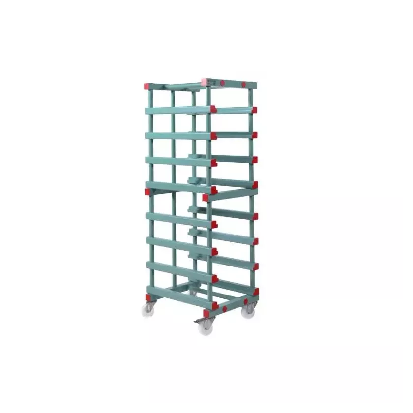 Rayon roulant REA type RE8 roues inox