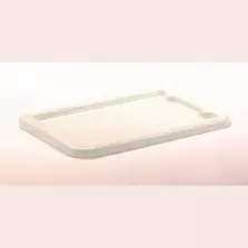 Couvercle bac empilable emboitable G 30-50L blanc 600x400mm