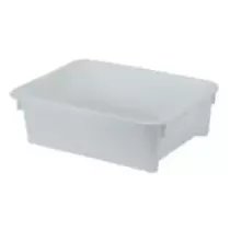 Bac empilable emboitable 99 80L blanc 800x600x220mm