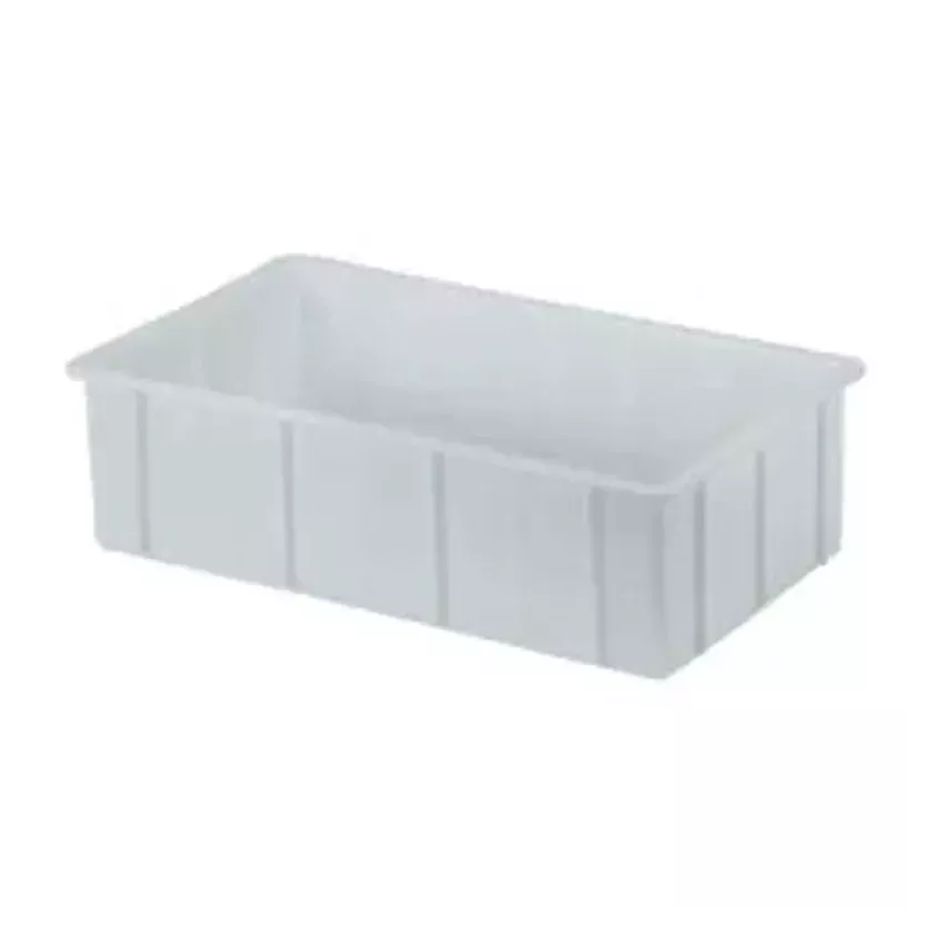 Bac empilable 72L synthetique blanc 730x440x310mm
