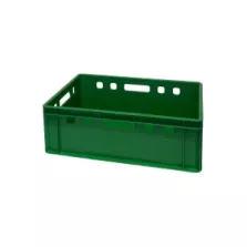 Bac empilable euronorm E2 vert 600x400x200mm