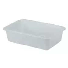 Bac hygienique 40L lisse blanc 710x490x185mm