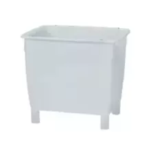 Bac salaison 210L sans pied blanc 800x600x680mm