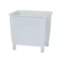 Bac salaison 210L sans pied blanc 800x600x680mm