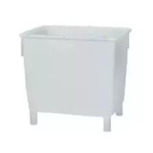 Bac salaison 400L pieds blanc 950x700x825mm