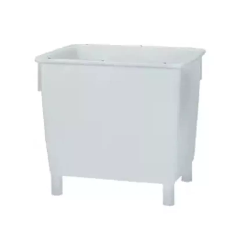 Bac salaison 400L pieds blanc 950x700x825mm