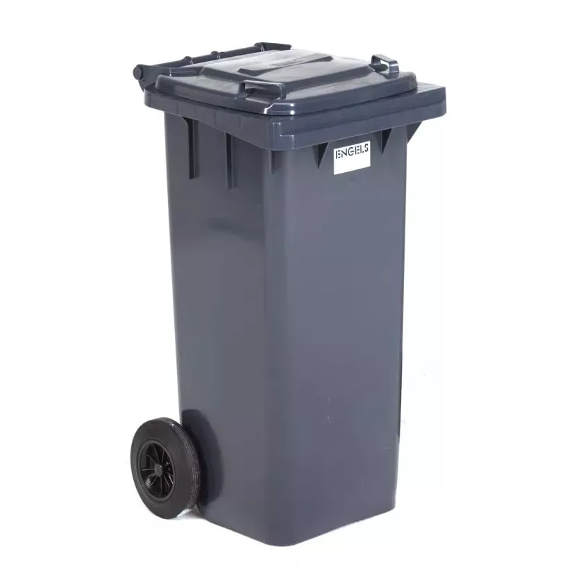 Poubelle 120L grise 480x550x930mm