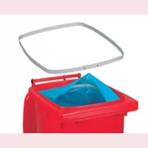 Anneau de soutien poubelle alu pour poubelle 80L