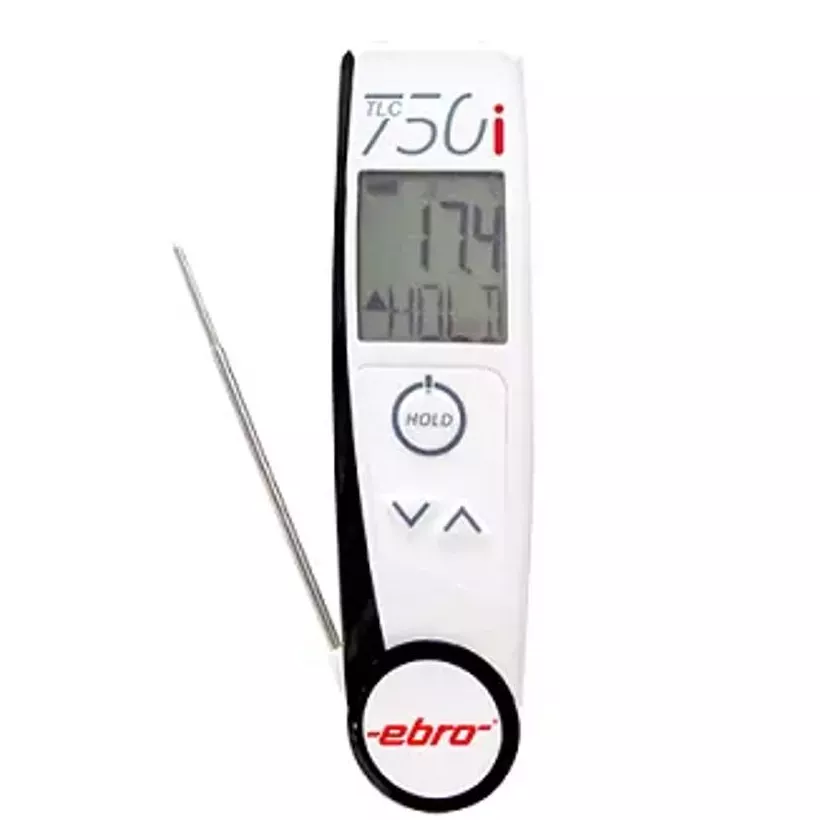 Thermometre sonde-infrarouge Ebro TLC750i avec certificat calibrage