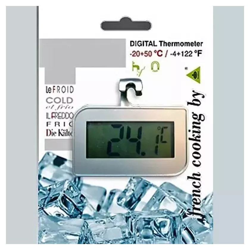 Thermometre frigo digital -20+50°C - avec crochet