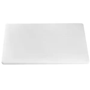Planche a decouper 400x250mm blanche h25mm plate avec pieds
