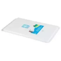 Planche a decouper 500x300mm blanche h20mm plate