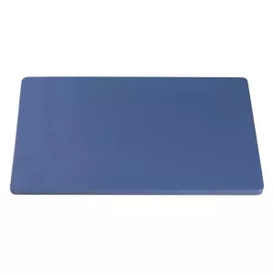 Planche a decouper 600x330mm bleue h40mm plate