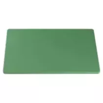 Planche a decouper 600x330mm verte h40mm plate