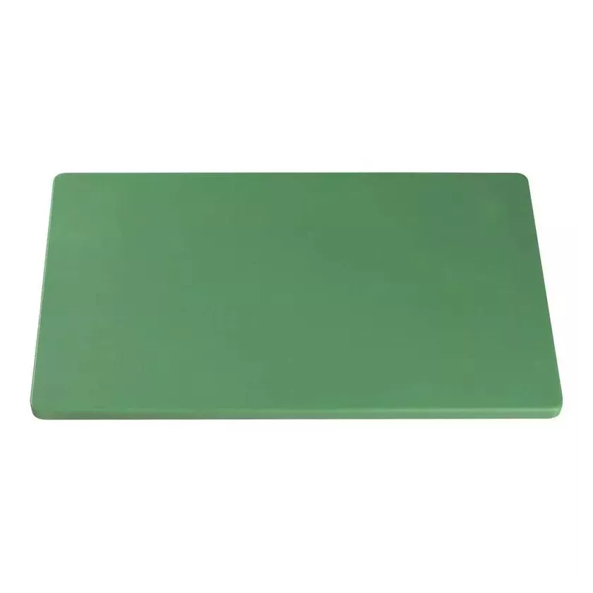 Planche a decouper 600x330mm verte h40mm plate