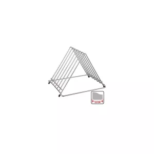 Support planche a decouper inox pour 6 planches