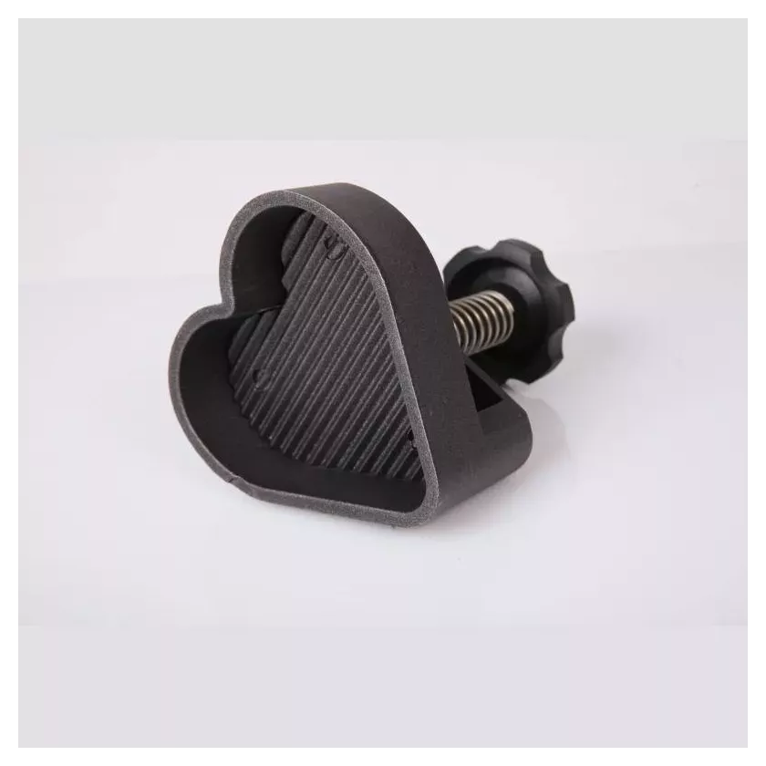 Presse hamburger coeur 100g teflon - ondulee