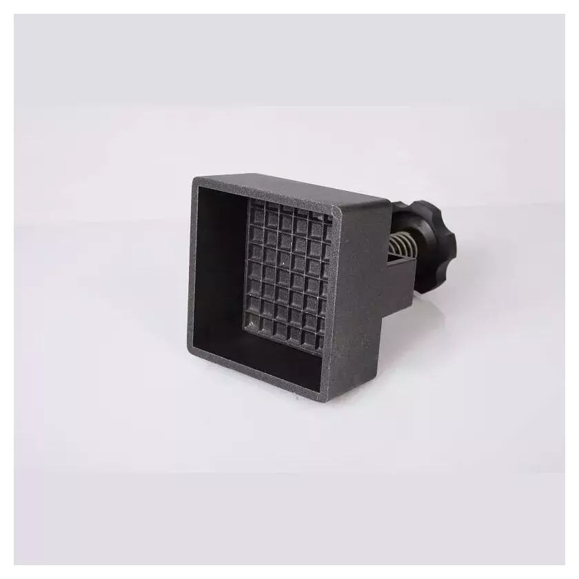 Presse hamburger carre 9x9cm teflon - carreaux