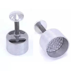 Presse hamburger ronde d7,5cm alu KD11