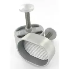 Presse hamburger ovale 10,5x7,5cm alu KD5